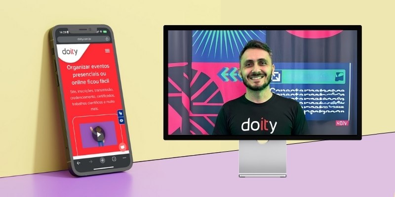 Uziel Barboasa - Diretor e fundador da Doity, plataforma de gestão de eventos com mais de 10 anos